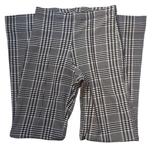 Veronica M Monochrome Checkered Pants Size s